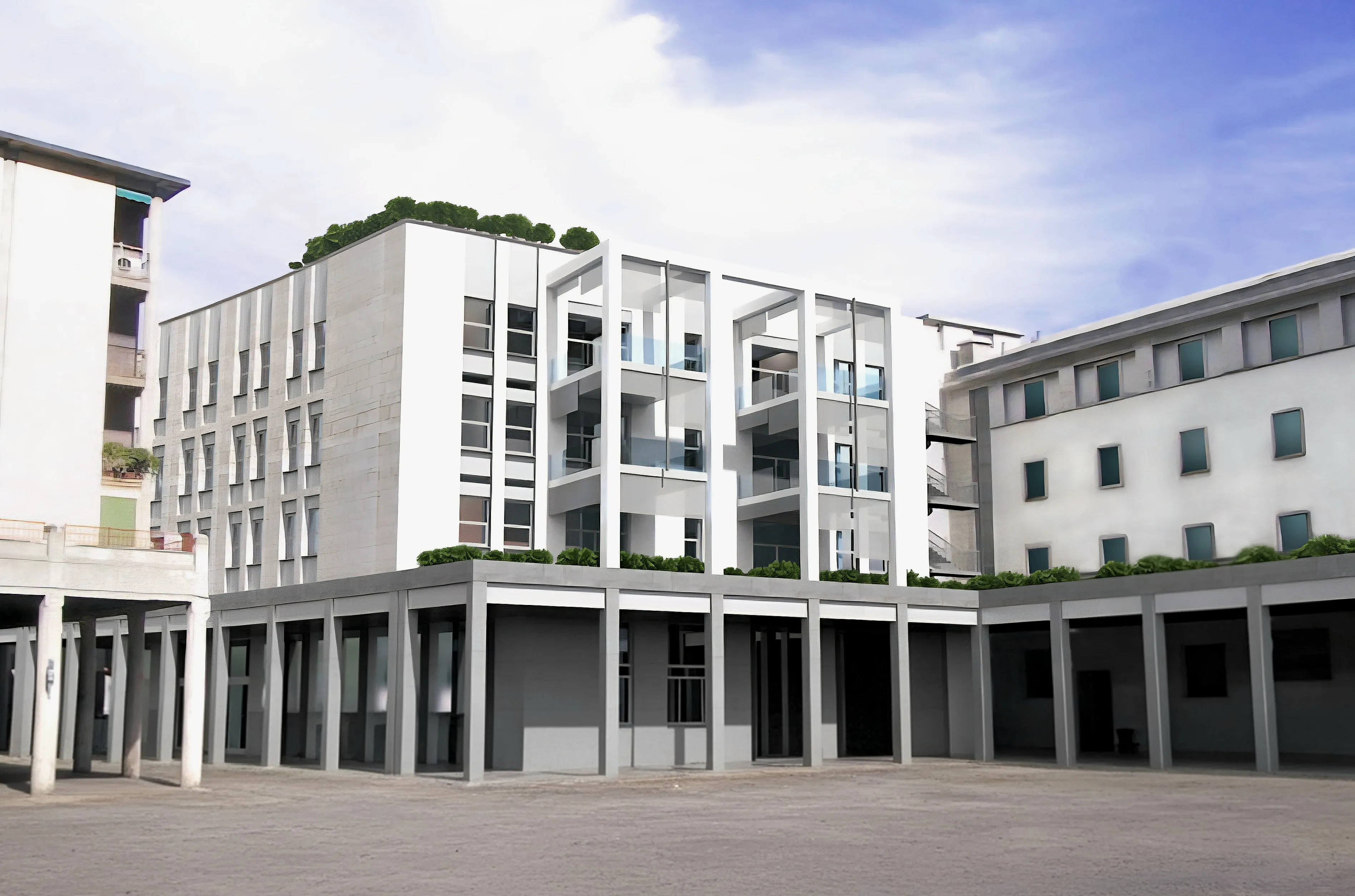 Functional reuse of the former Deutsche Bank Headquarters in Lecco - 2